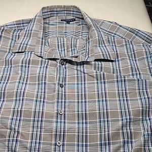 Synrgy long sleeve casual button down